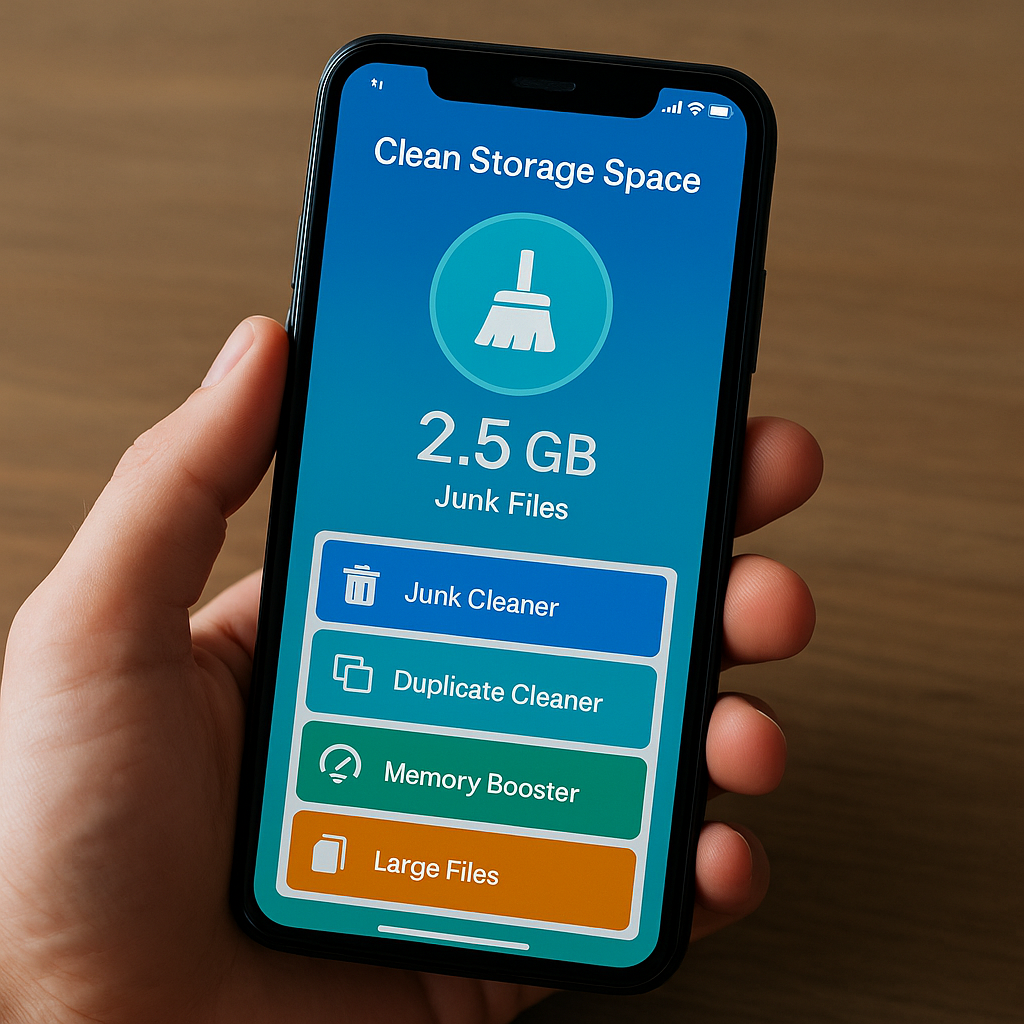 app limpar celular