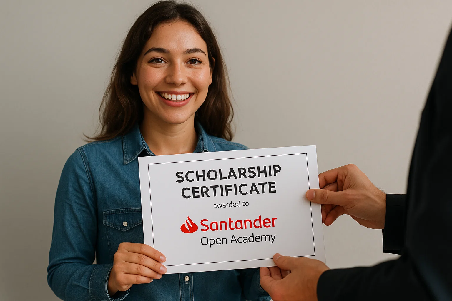 Free scholarships from Santander Open Academy